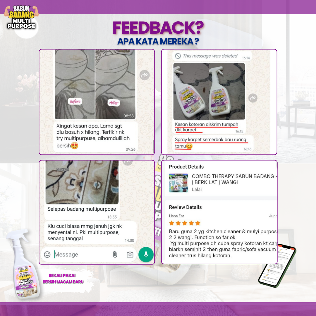 Spray multipurpose Sabun Badang Power Kesan Kotoran Tak Perlu Sental Sesuai Untuk Kesan Tompok hitam Di Kerusi Soda Car Seat Muntah Susu Kerusi Office Lipstick Tompoh Putih Sofa Velvet