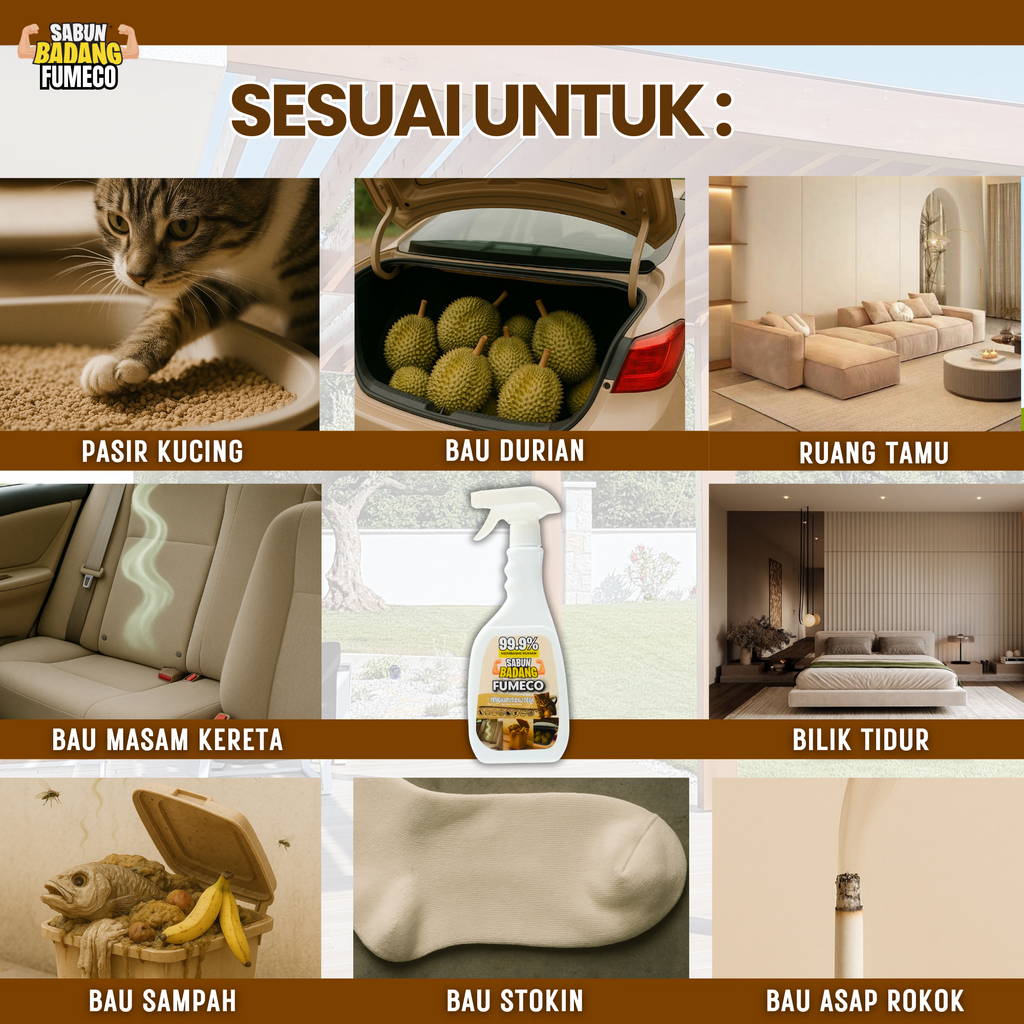 Spray Badang Fumeco spray - Wangi & Segar