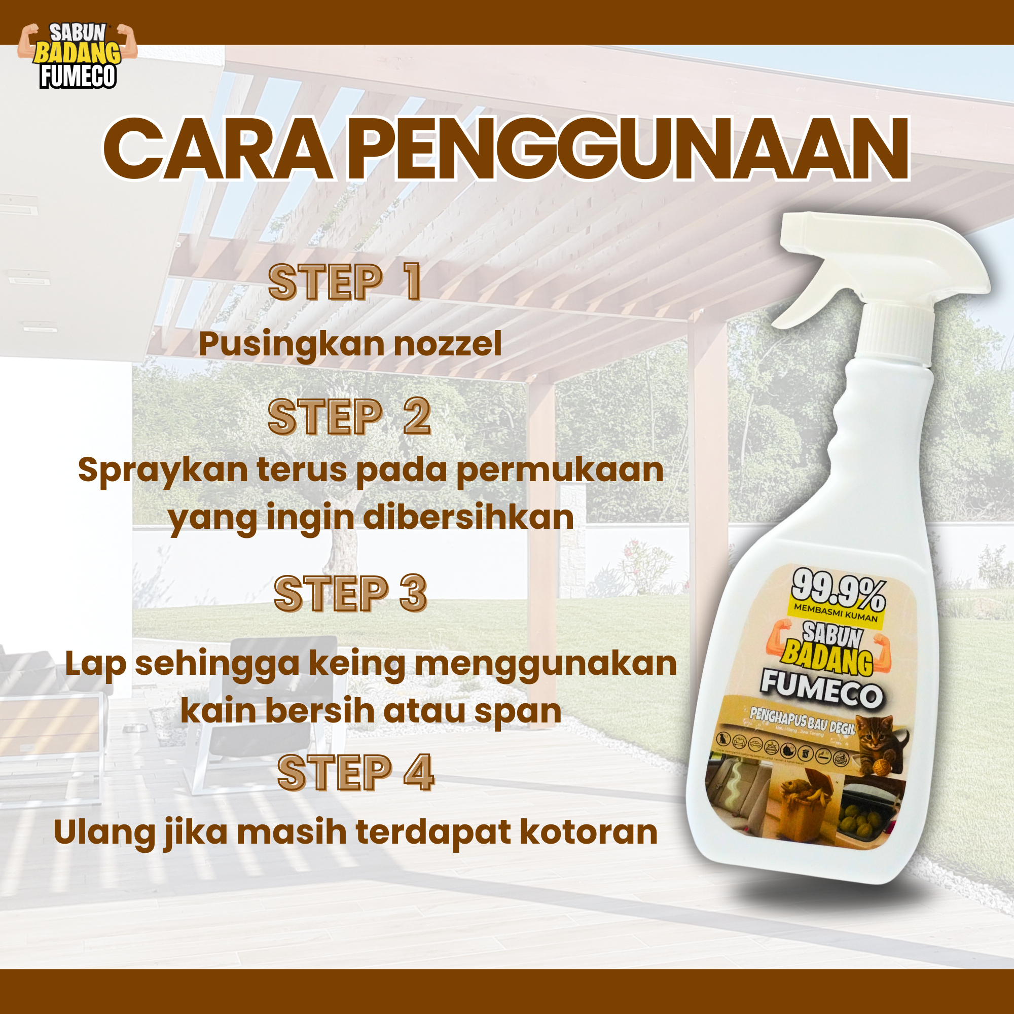 Spray Badang Fumeco spray - Wangi & Segar