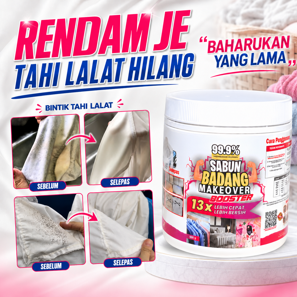 Sabun Badang Makeover Booster
