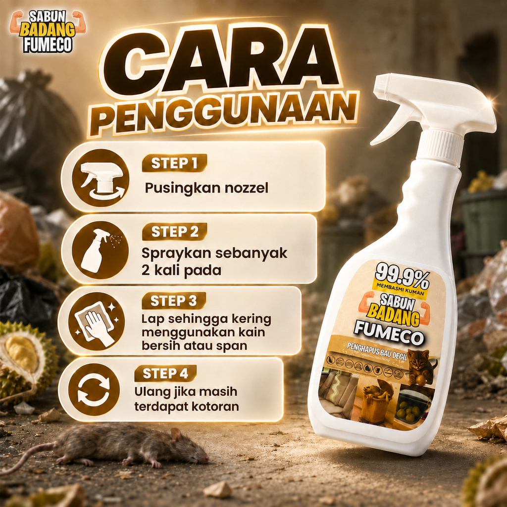 Spray Badang Fumeco Anti Odour Spray