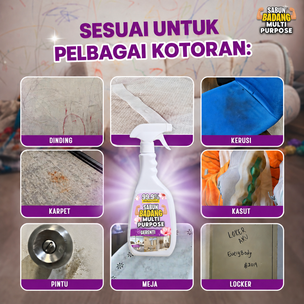 Sabun Badang Mulit Purpose Spray