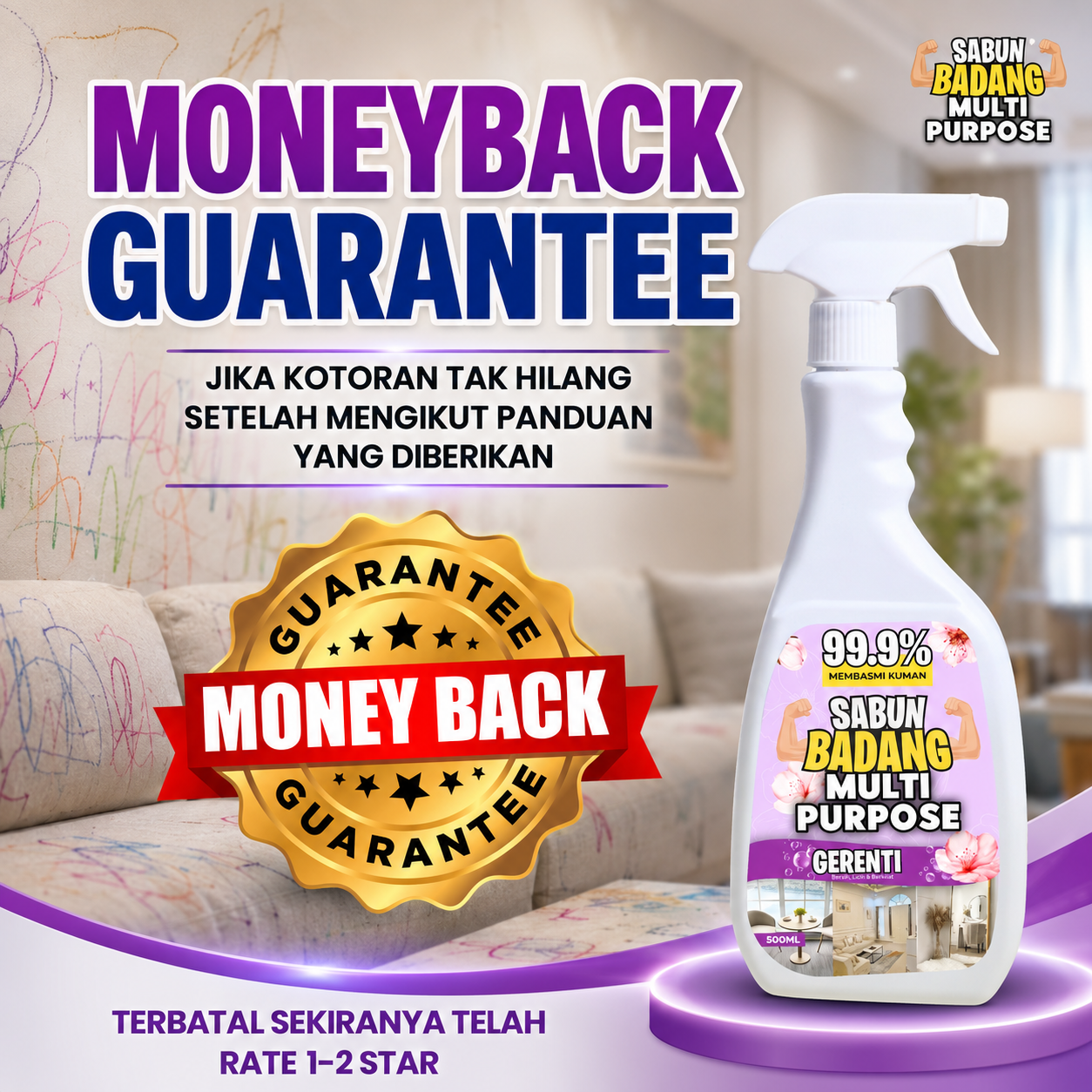 Sabun Badang Mulit Purpose Spray
