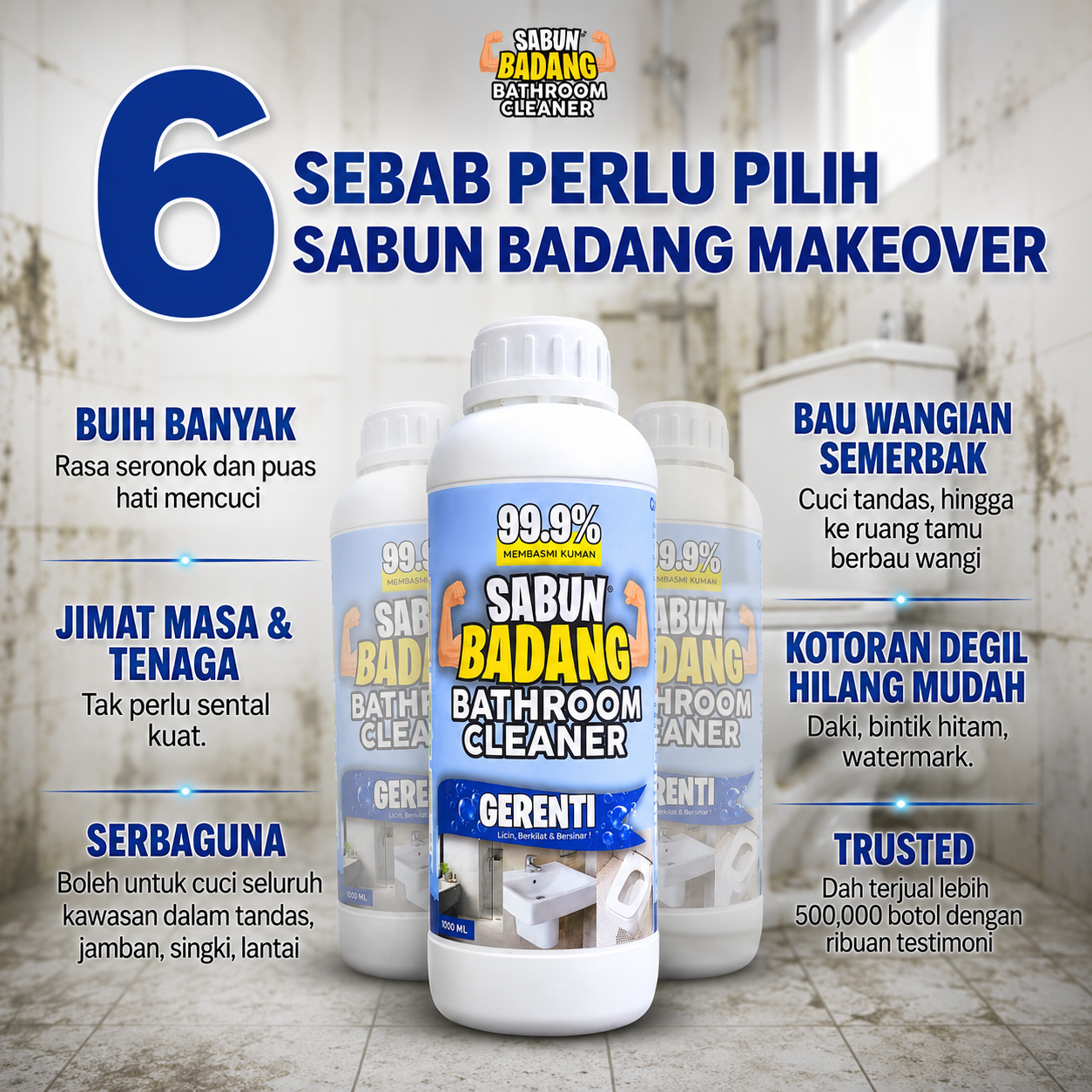 Sabun Badang Bathroom Cleaner