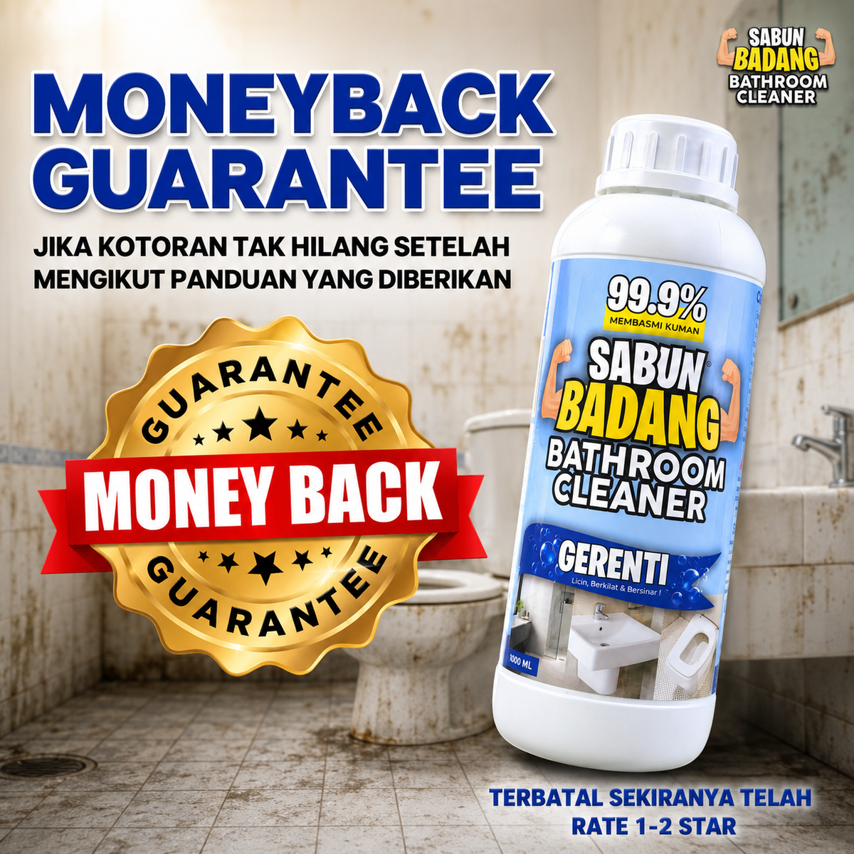 Sabun Badang Bathroom Cleaner