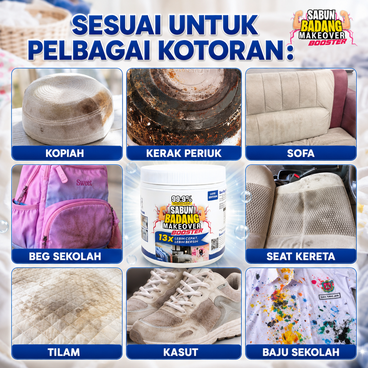 Sabun Badang Makeover Booster Luxe Edition