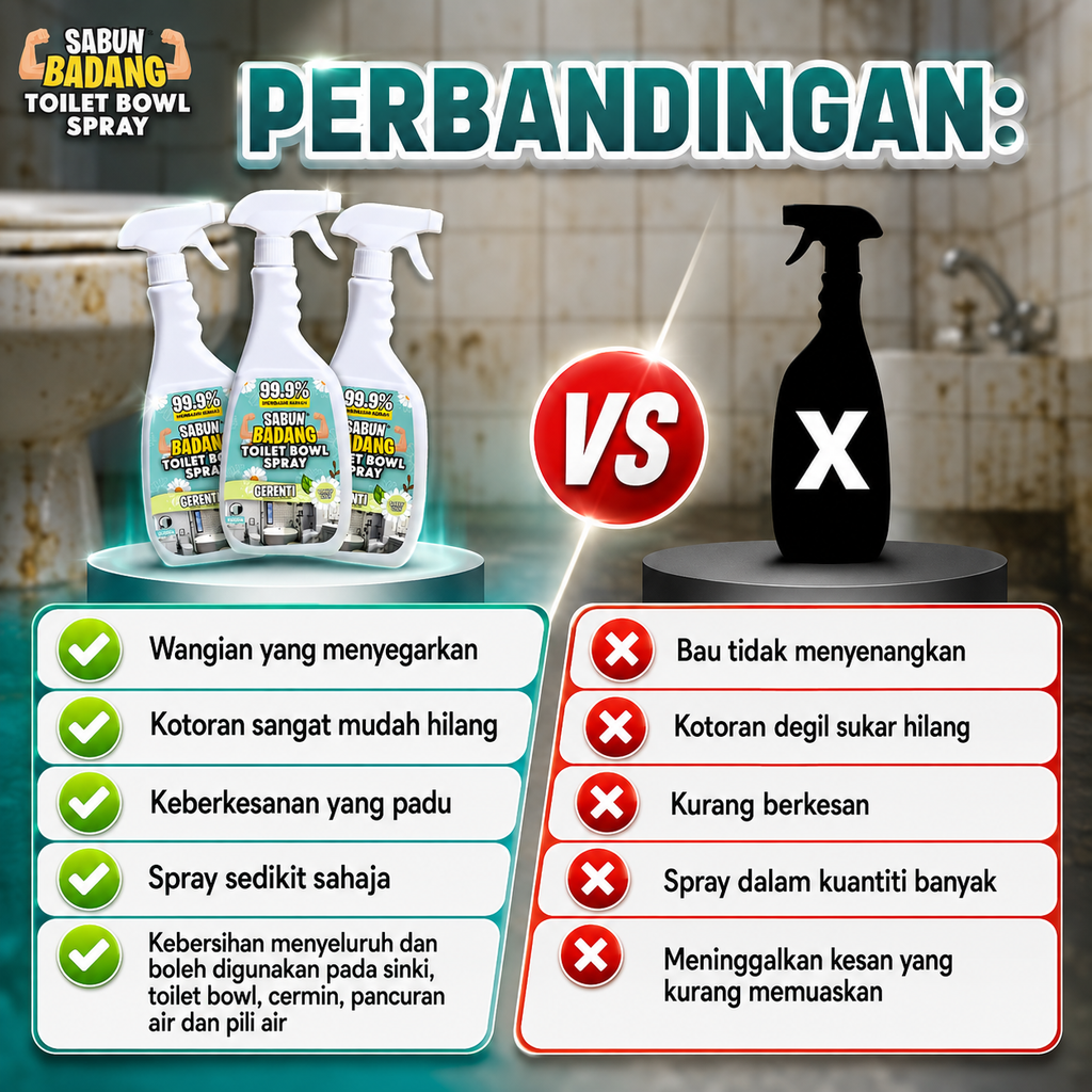 Sabun Badang Toilet Bowl Spray