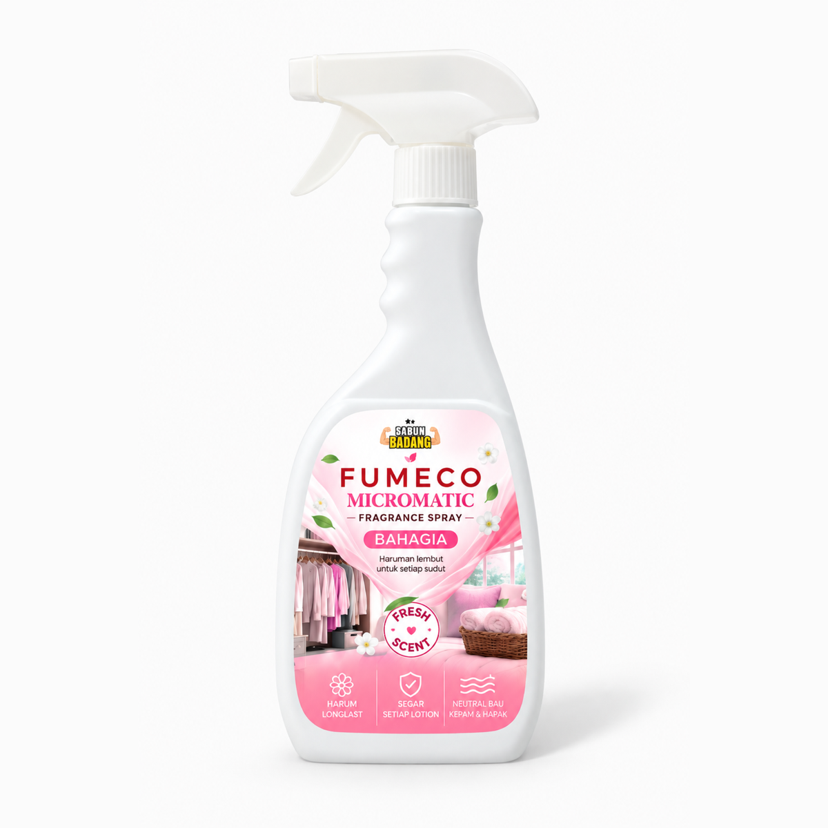 Sabun Badang Fumeco Micromatic 400ML Fragrance Spray Pewangi