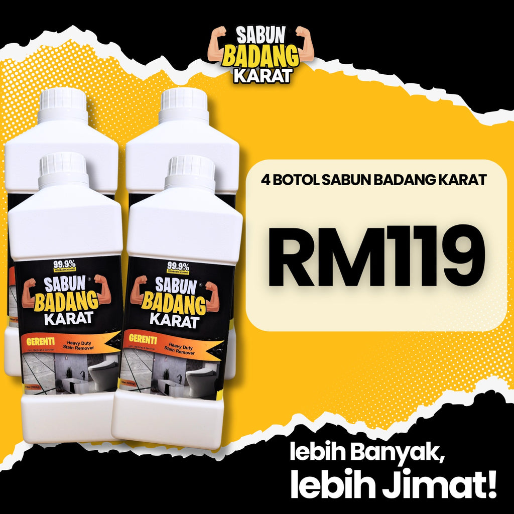 Sabun Badang Karat Rust Remover