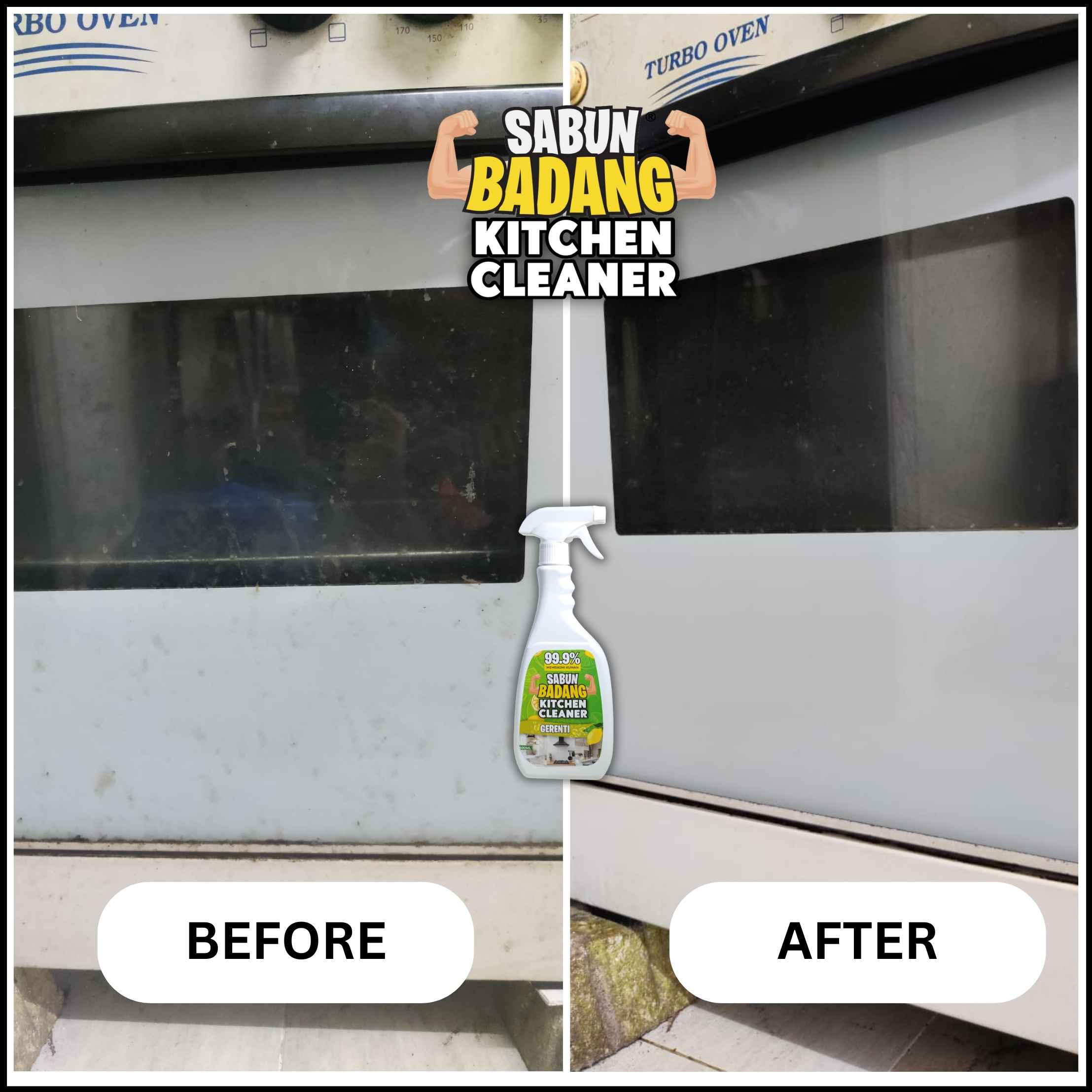 SABUN BADANG KITCHEN CLEANER - BERSIH BERSERI | LICIN | WANGI FREE SHIPPING