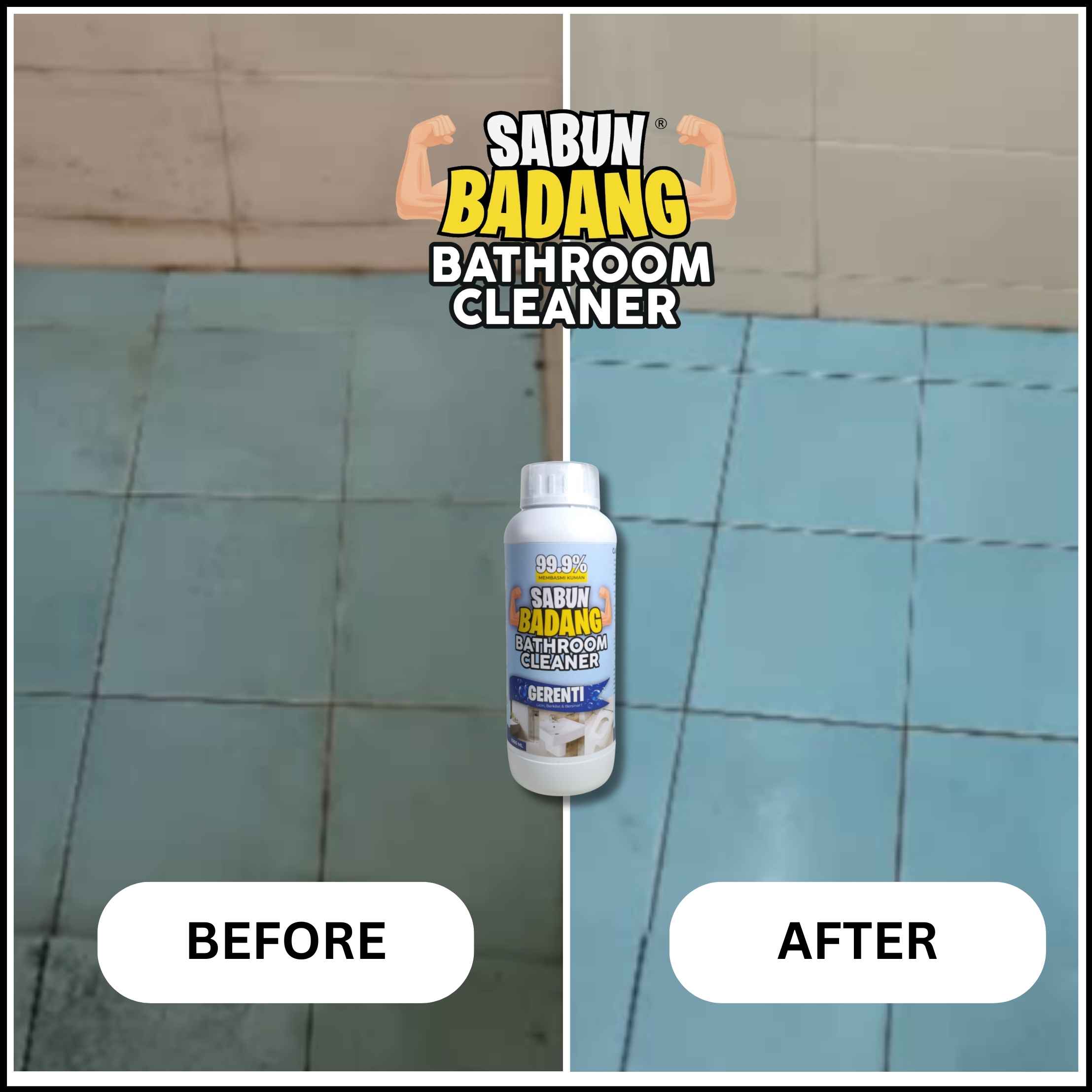 SABUN BADANG BATHROOM CLEANER - CUCIAN HARIAN | BERSIH BERSERI | MACAM BARU FREE SHIPPING