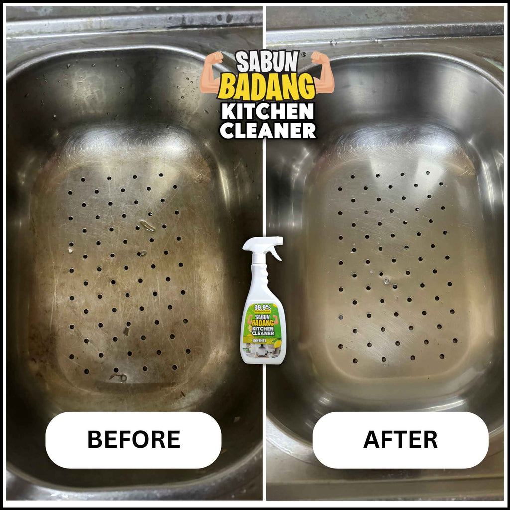 SABUN BADANG KITCHEN CLEANER - BERSIH BERSERI | LICIN | WANGI FREE SHIPPING