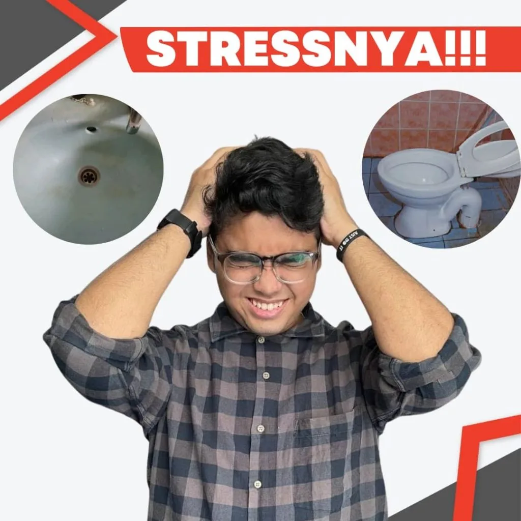 Stress Dengan Tandas Kotor